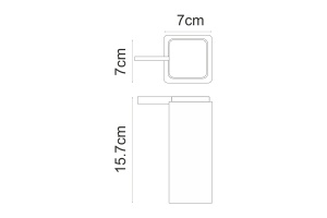 Fulda K-691199 Дозатор для жидкого мыла - 3
