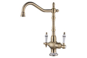 Смеситель Zorg Clean Water ZR 336 YF-50 BR для кухонной мойки