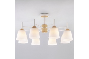 Люстра на штанге Eurosvet Fresco 70085/8 белый