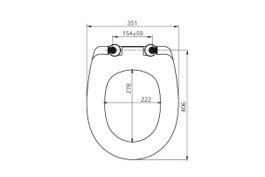Сиденье для унитаза soft close дюропласт IDDIS 126 (ID 126 Dp Sc) - 2