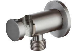 Шланговое подключение Allen Brau Priority 5.31015-BN с держателем для душа, брашированный никель