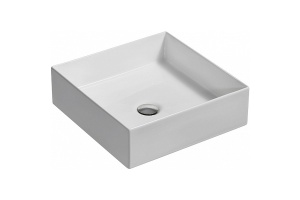 E90011-0 раковина на столешницу DELTA PURE /39х39/(белый)