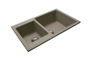 Мойка кухонная Lava D3 бежевая - 2