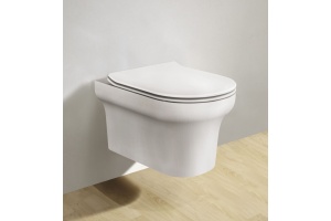 Унитаз подвесной BelBagno Vella BB829CH с сиденьем микролифт BB2031SC - 2