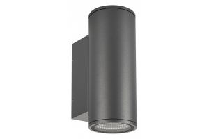 Уличный настенный светодиодный светильник Arlight LGD-Forma-Wall-Twin-R90-2x12W Warm3000 029970