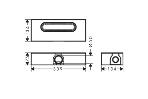 Дренажный канал Hansgrohe uBox universal стандартная установка - 3