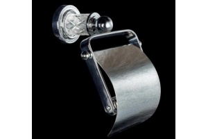 Держатель туалетной бумаги Boheme Murano crystal (10901-CRST-CH)