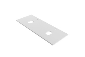 Столешница под раковину с двумя отверстиями BelBagno 120 белый - 2