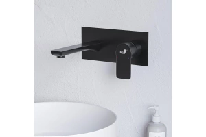 Смеситель для раковины RGW Shower Panels черный матовый - 2