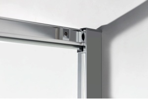 Душевой уголок Vincea Scala VSQ-2SC100CL 100x100, профиль хром, стекло прозрачное - 2