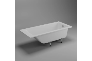 Ванна из литьевого мрамора Delice Diapason 180х70 белый - 2