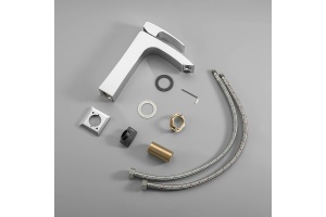 Смеситель для раковины Gappo хром глянцевый - 2