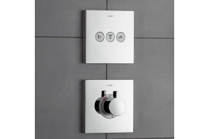 Термостат Hansgrohe ShowerSelect Highfow 15760000 для душа - 3