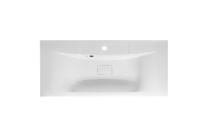 Раковина BelBagno 110х45 белый (BB1100/450-LV-MR-PR)