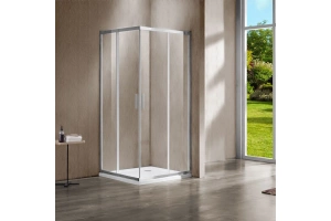 Душевая дверь Vincea Garda 90 хром стекло прозрачное - 2
