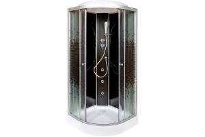 Душевая кабина DETO L801GMBLACK - 2