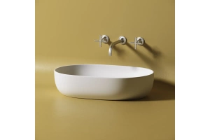 Раковина накладная Ceramica Nova Element 60х41.5 белый-матовый - 3