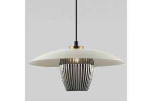 Подвесной светильник Eurosvet Kamari 50259/1 белый/дымчатый - 2