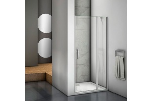 Душевая дверь в нишу Good Door Mokka WTW-140-C-WE 140 см c магнитьным профилем