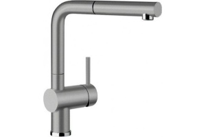 Смеситель для кухонной мойки Blanco Linus серый (516689)