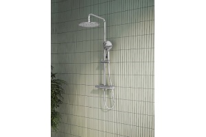 Душевая система Vitra AquaHeat хром - 2