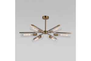 Люстра на штанге Eurosvet Trompeta 70144/6 латунь