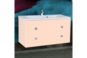 Тумба с раковиной Bellezza Милан 90 бежевая