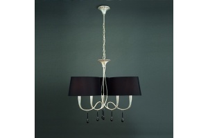 Подвесная люстра Mantra Paola Painted Silver 3530 - 2