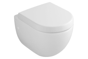 Крышка-сиденье Villeroy & Boch Subway 9M66 S101 с микролифтом, петли хром - 3