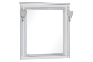 Зеркало Aquanet Паола 90 белое