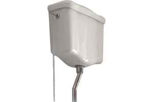 Механизм слива для высокого бачка без трубы Kerasan хром (754590)