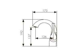 Смеситель Kaiser Comba 48011 для раковины, хром - 2