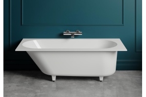 Ванна из искусственного камня Salini Ornella 180x80 102312G S-Sense, глянцевый