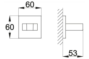 Держатель ручного душа BelBagno Arlie хром - 2