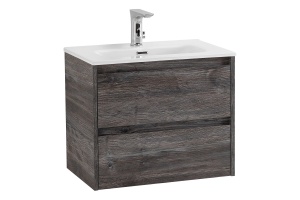 Тумба с раковиной BelBagno Kraft 39 70 темное дерево - 2