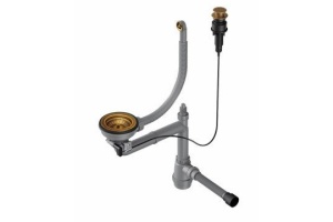 Сифон для кухонной мойки Omoikiri античная латунь (4956615)