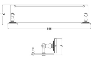 Полка Zorg Antic AZR 15 SL - 2