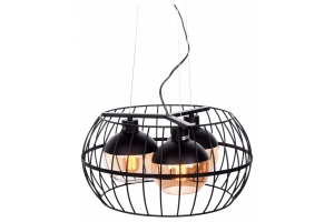 Подвесная люстра LUMINA DECO Optis LDP 11765-3 BK - 2