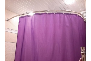 Карниз для ванны 170х105 см Aquatek Вега KARN-0000009, хром - 3