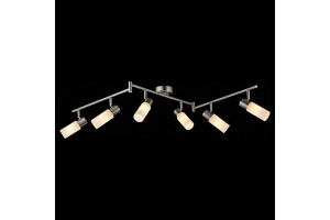 Спот Eurosvet Madison 20043/6 сатин-никель