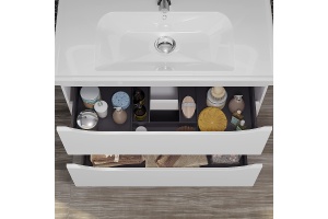 Тумба под раковину Opadiris Элеганс 90 белый матовый - 3