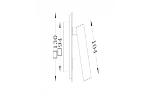 Светодиодный спот Maytoni Ios 176 C175-WL-01-6W-B - 2