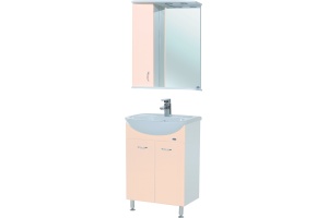 Тумба с раковиной Bellezza Уют 60 бежевая - 3
