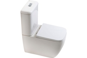 Унитаз-компакт BelBagno Alpina безободковый BB0159CPR с бачком BB0159T с сиденьем микролифт BB0159SC