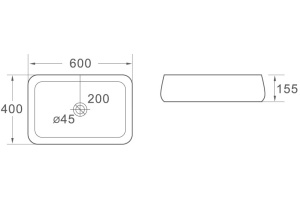 Раковина SantiLine SL-1061 - 2