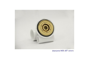 Ванна акриловая WHITECROSS Wave Slim Relax 180x80 с гидромассажем белый - золото - 3