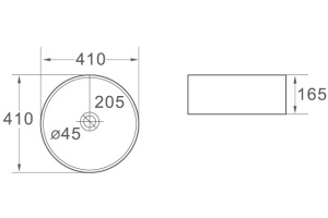 Рукомойник SantiLine SL-1055 - 2