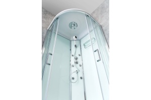 Душевая кабина BelBagno Uno Cab R 2 80 C Cr TOP - 3