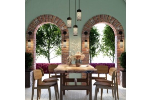 Уличный настенный светильник Odeon Light Nature Dunes 4834/1W - 2