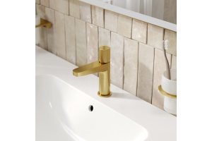 Смеситель для раковины WasserKRAFT Schunter золото матовый - 3